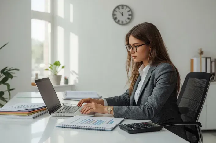 Business owner and CPA building partnership in Saint Petersburg, FL office