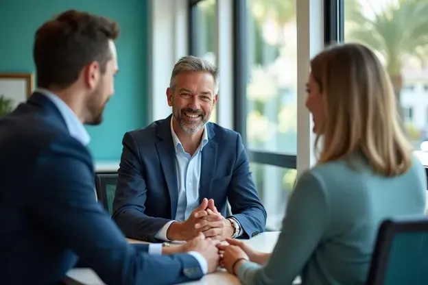 CPA advisor shaking hands with client in Saint Petersburg, FL office