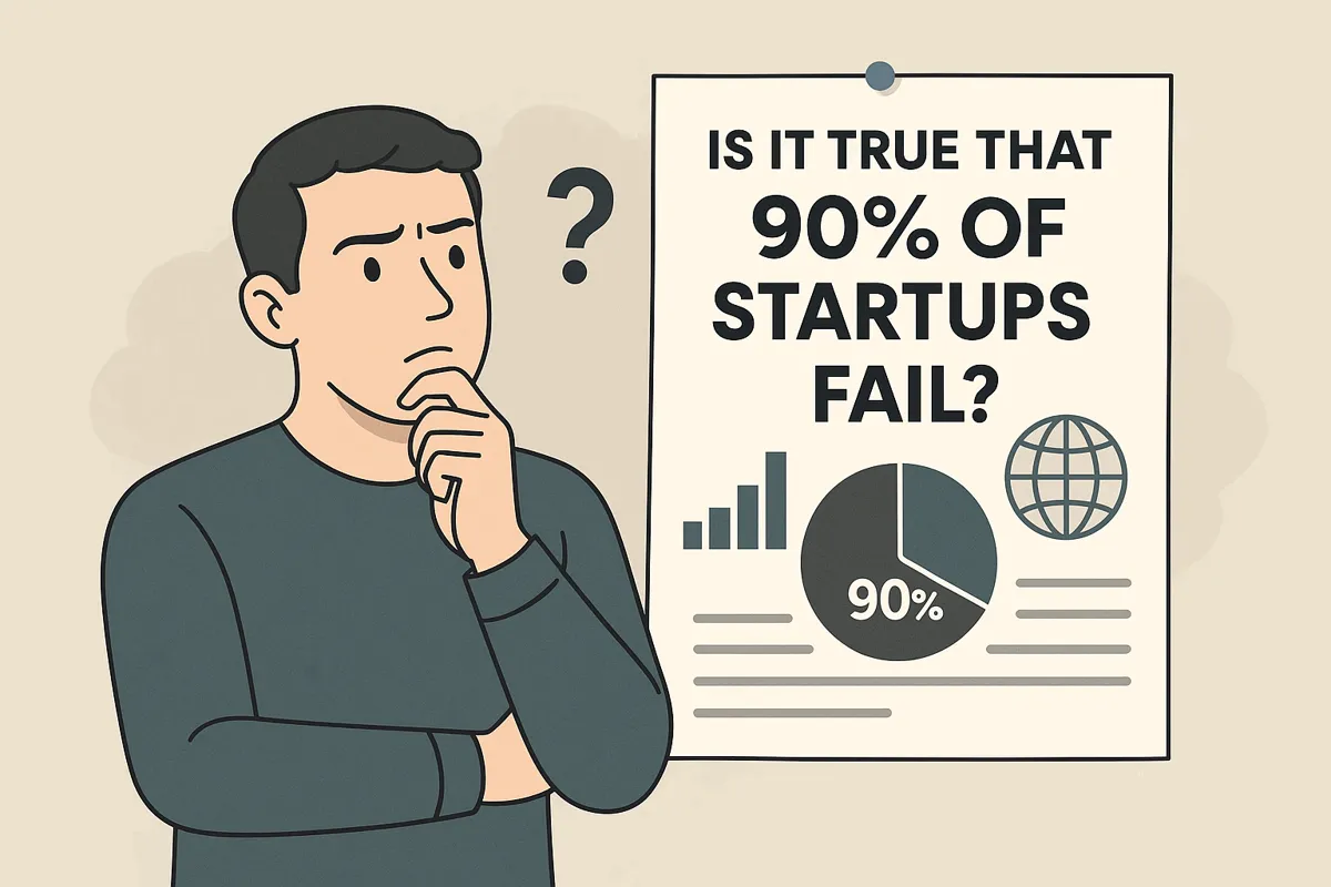 Is It true that 90% of startups fail