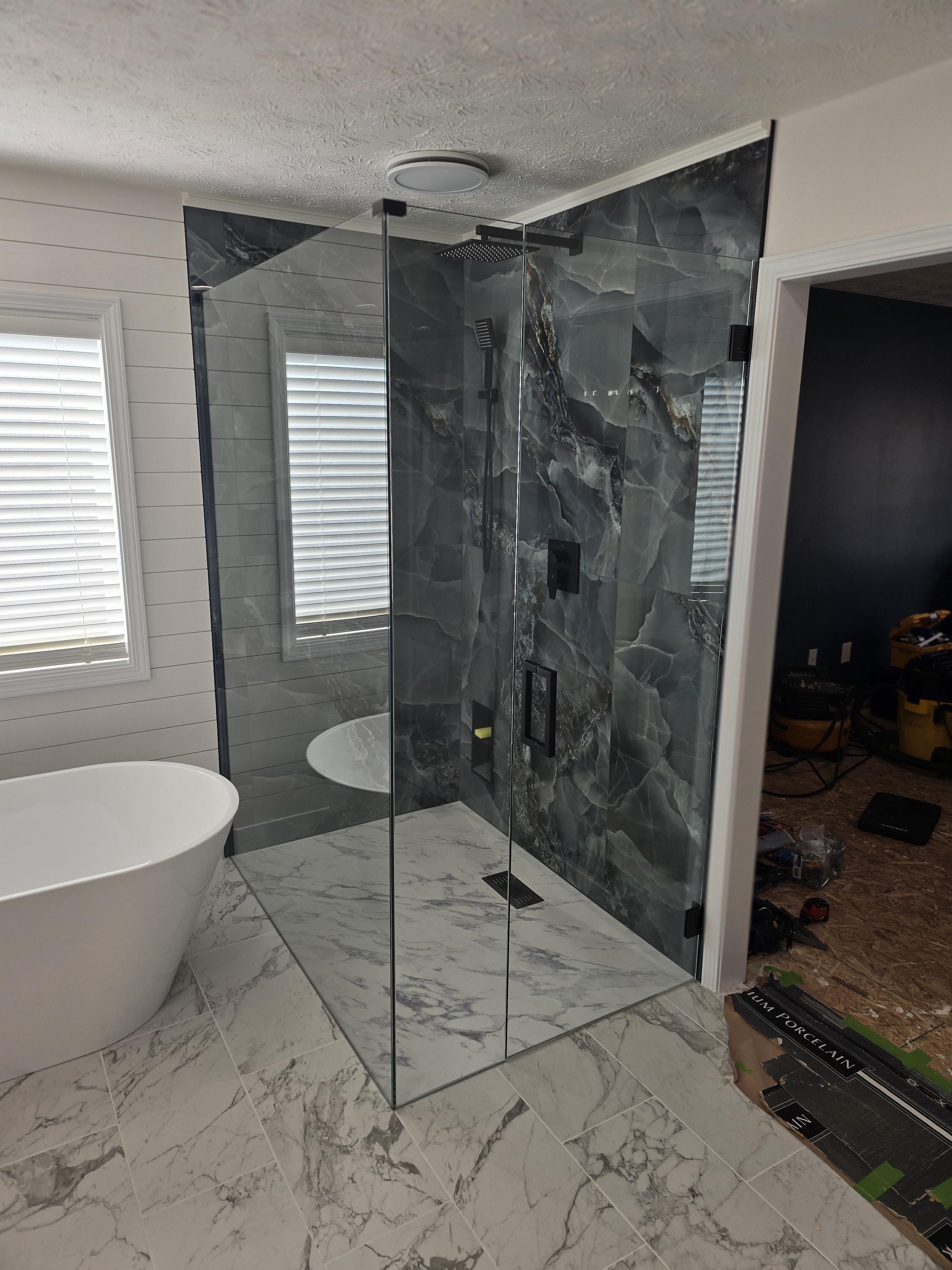 Sliding & Hinged Glass Shower Doors Functional & Stylish Glass Shower Systems RDB Glass