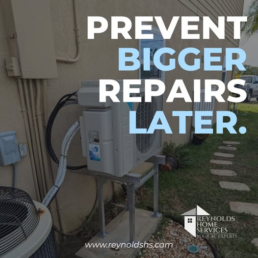 Outdoor residential air conditioning unit installed beside a home, highlighting the importance of routine AC maintenance to improve energy efficiency and help prevent costly HVAC repairs down the road.