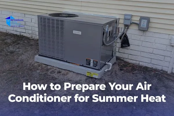 Outdoor AC unit prepared for reliable summer cooling performance and seasonal maintenance needs