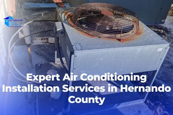 air conditioning unit for professional installation in Hernando County.