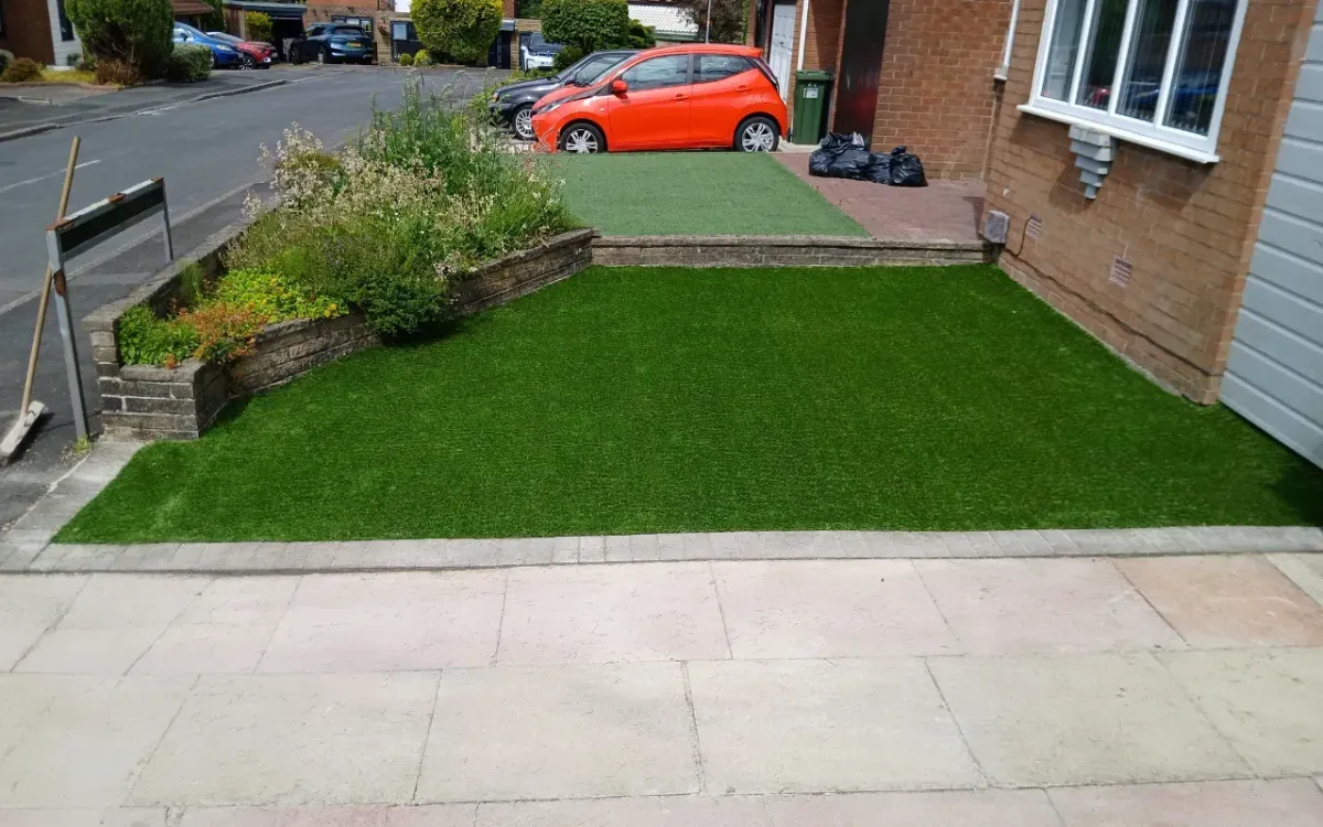 Artificial Grass - Hard Surface Installations