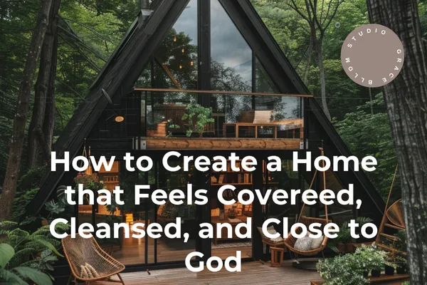 How to Create a Home That Feels Covered, Cleansed, and Close to God