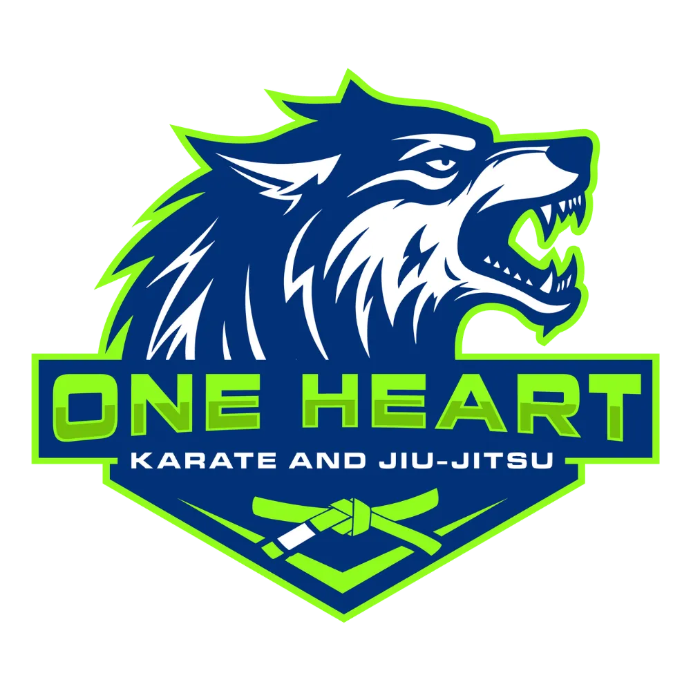 One Heart Karate & Jiu-Jitsu logo