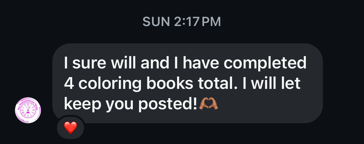 [STUDENT REVIEW — written review screenshot 1]