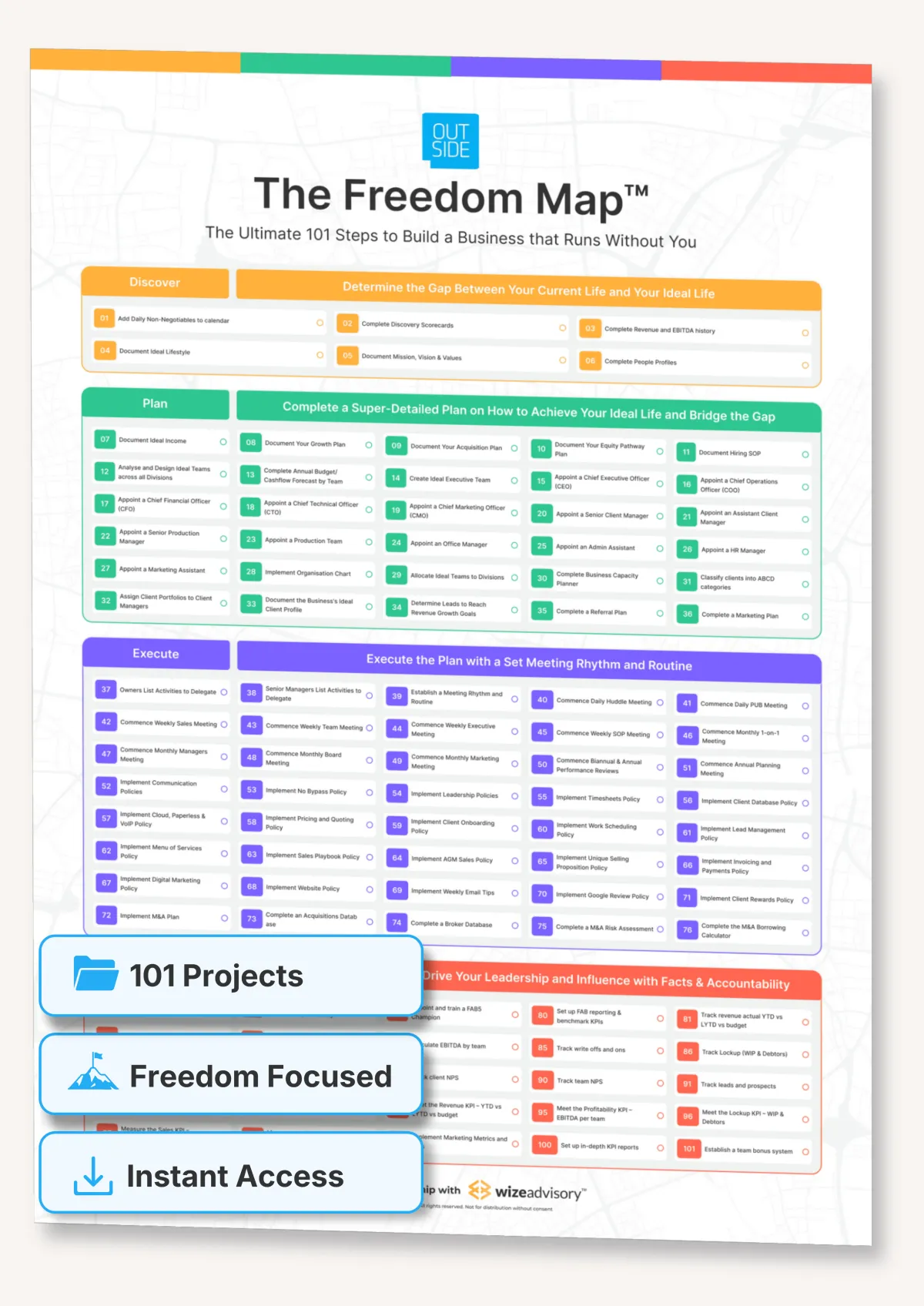 Wize Freedom Map