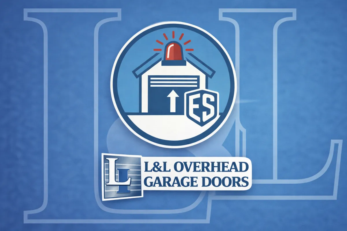 Emergency garage door repair service by L&L Overhead Garage Door