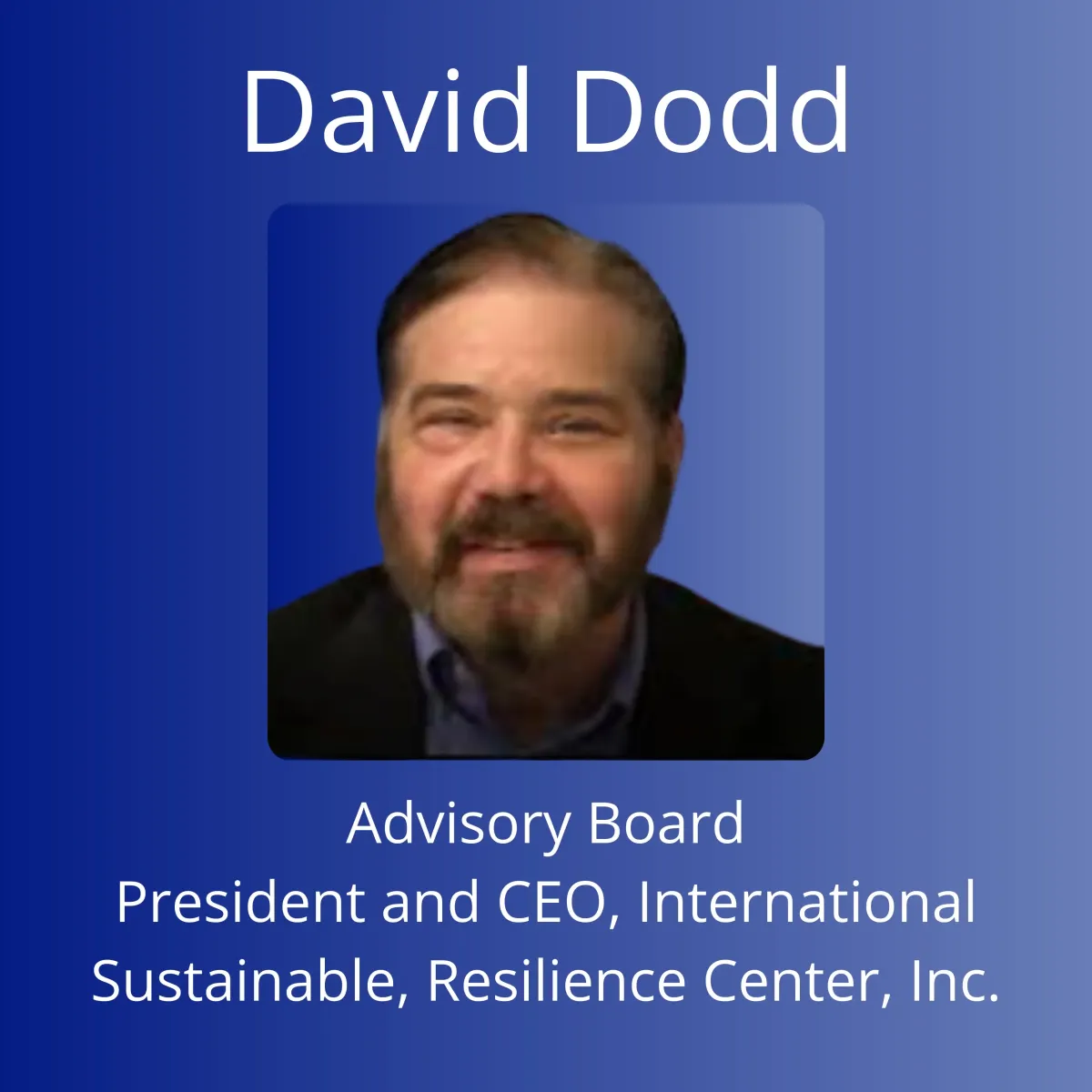 Adviory Board Expart David Dodd