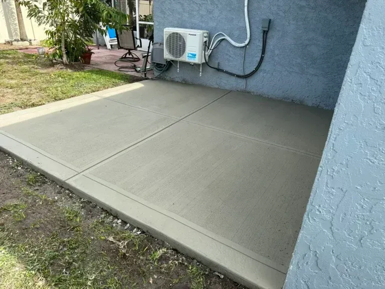 Salisbury Concrete builds and installs Patio