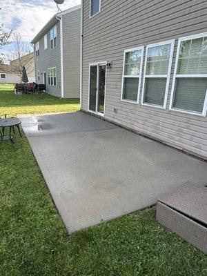 Salisbury Concrete builds and installs Patio
