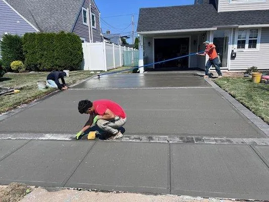 Salisbury Concrete builds and installs Driveway