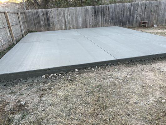 Salisbury Concrete builds and install Patio