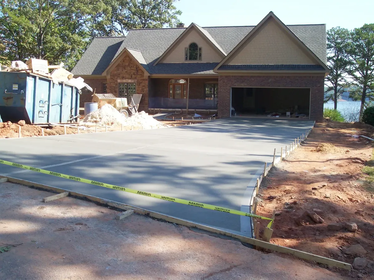 Salisbury Concrete builds and installs Driveway