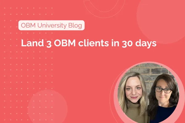 3 clients in 30 days,