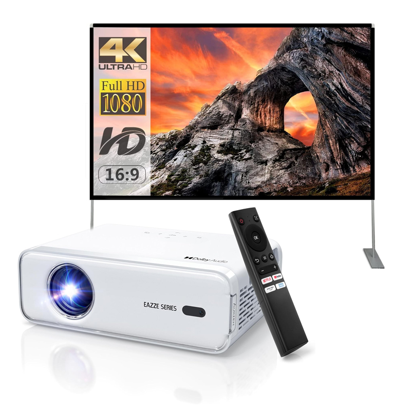 A rectangular farmhouse-style wooden table with a rustic finish, set up for a buffet in a lush garden setting.