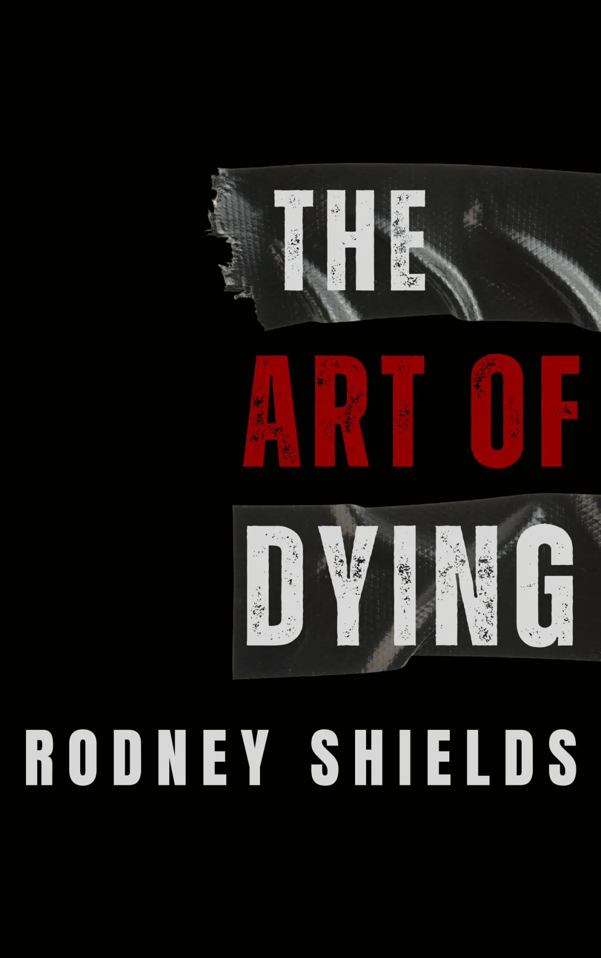 Close product shot of Razor Edge cover with textured finish: dramatic lighting, tight crop to show typography and cover artwork, photographic product shot on white background for editorial clarity.