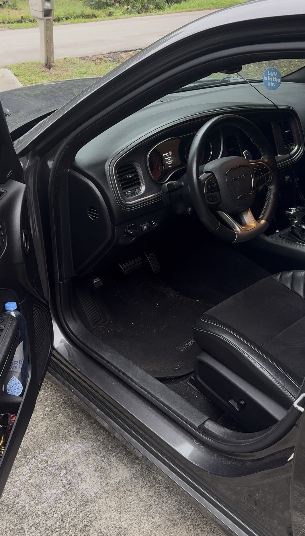 Before photo of a dirty car before professional detailing