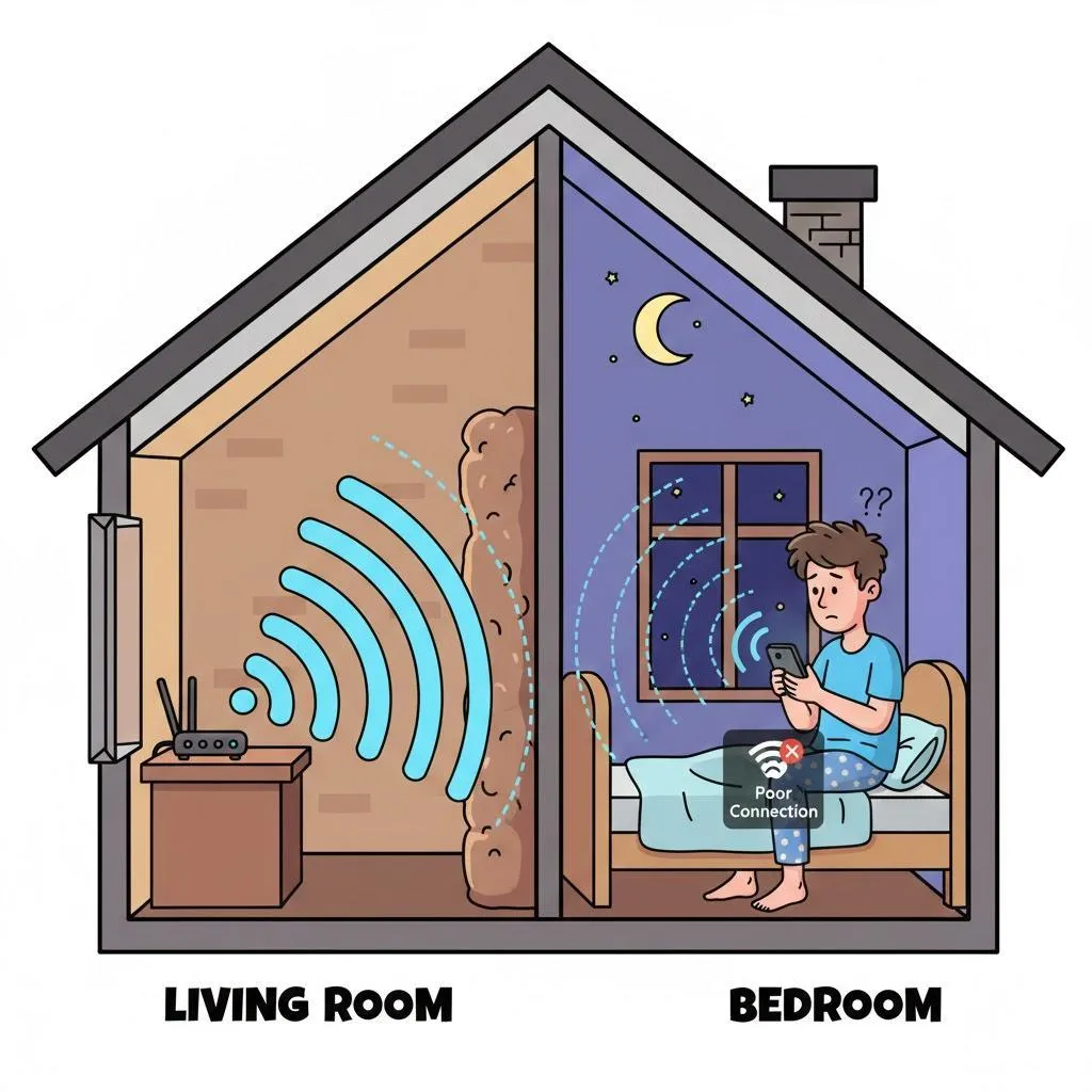 Why Does My Wi-Fi Work in One Room but Not Another?