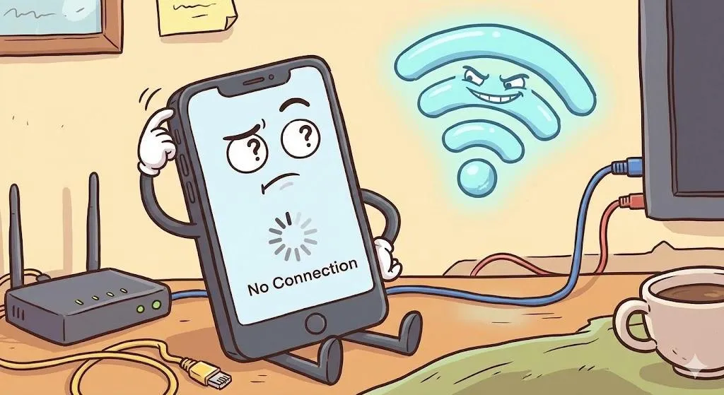 What Does “Connected, No Internet” Actually Mean?