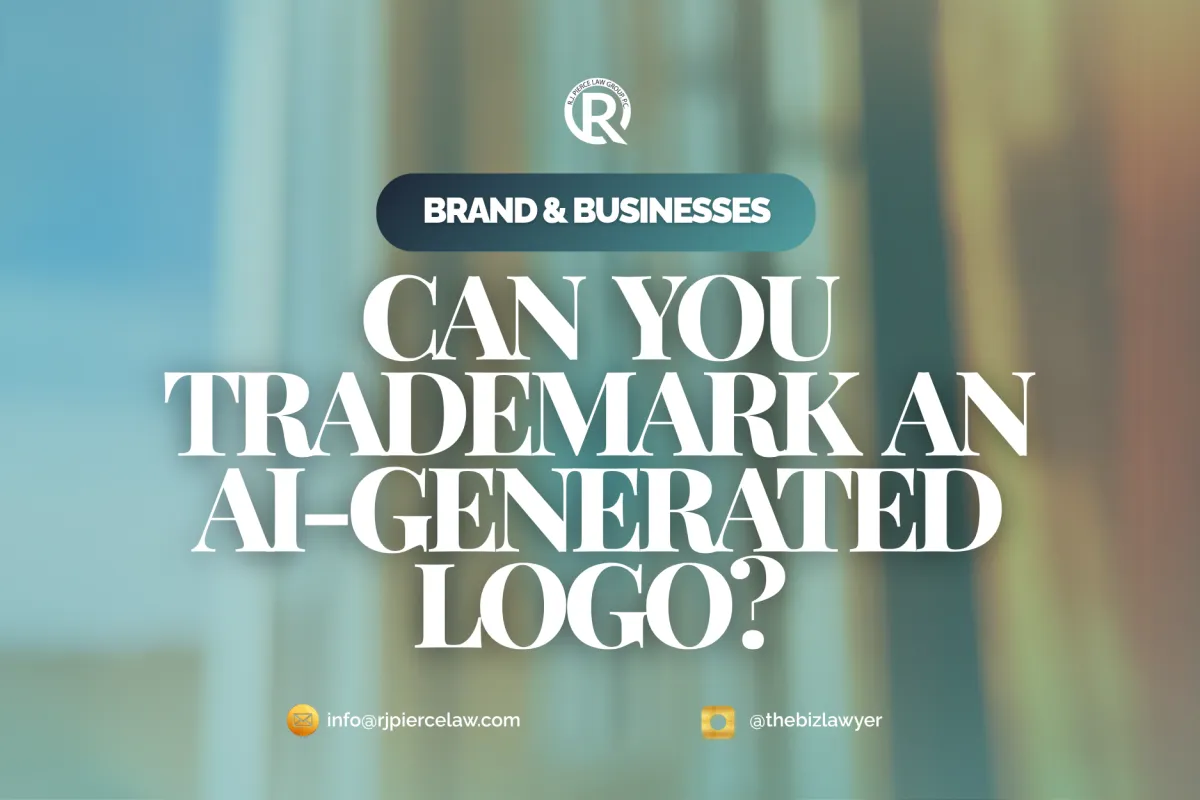 Can You Trademark An AI-Generated Logo?