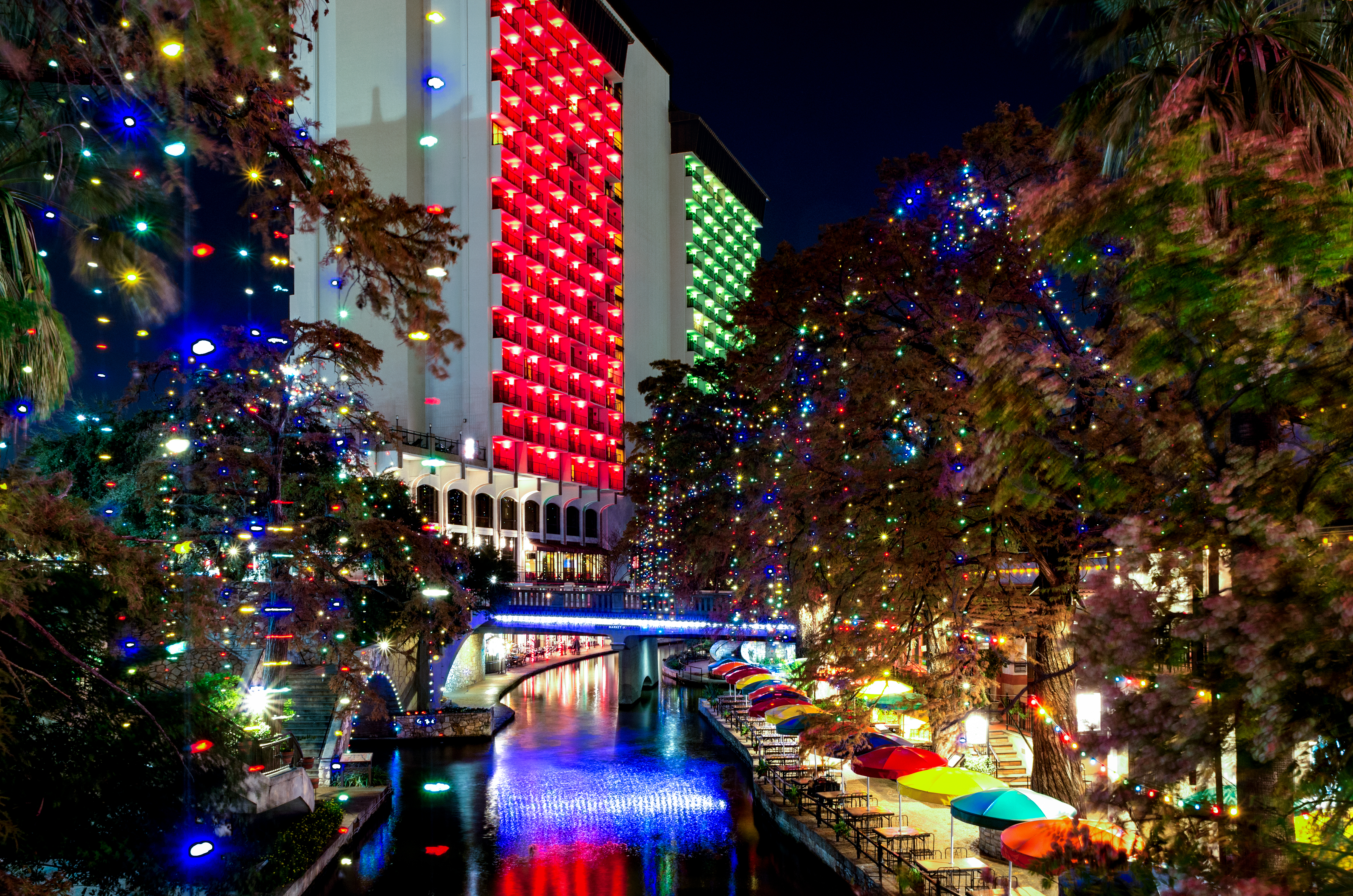 San Antonio River Walk hotel and hospitality destination photography
