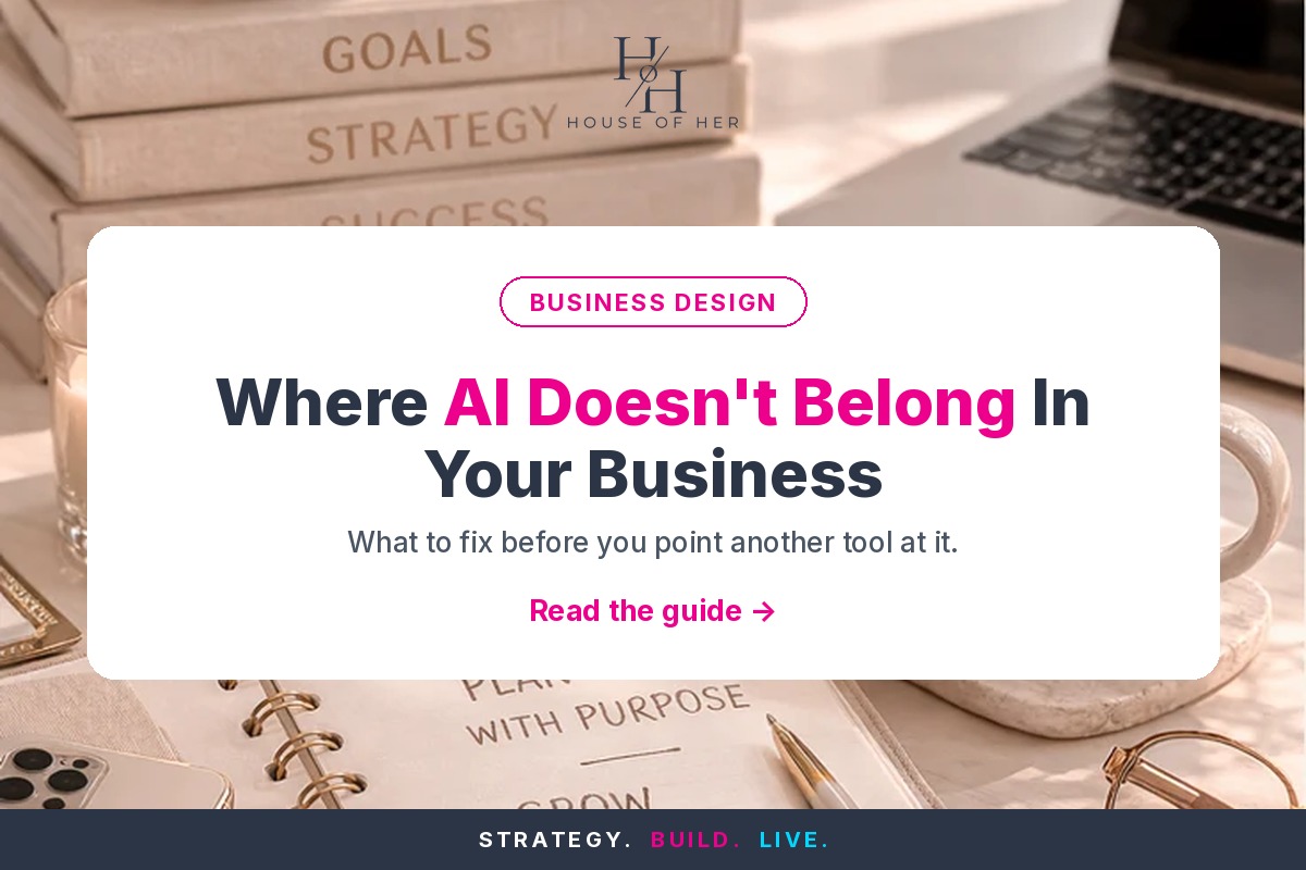 Where AI Doesn't Belong in Your Business (And What to Fix Instead)