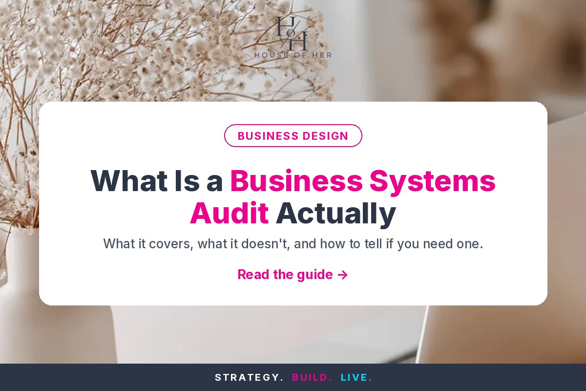 What Is a Business Systems Audit? (And What It Actually Covers)
