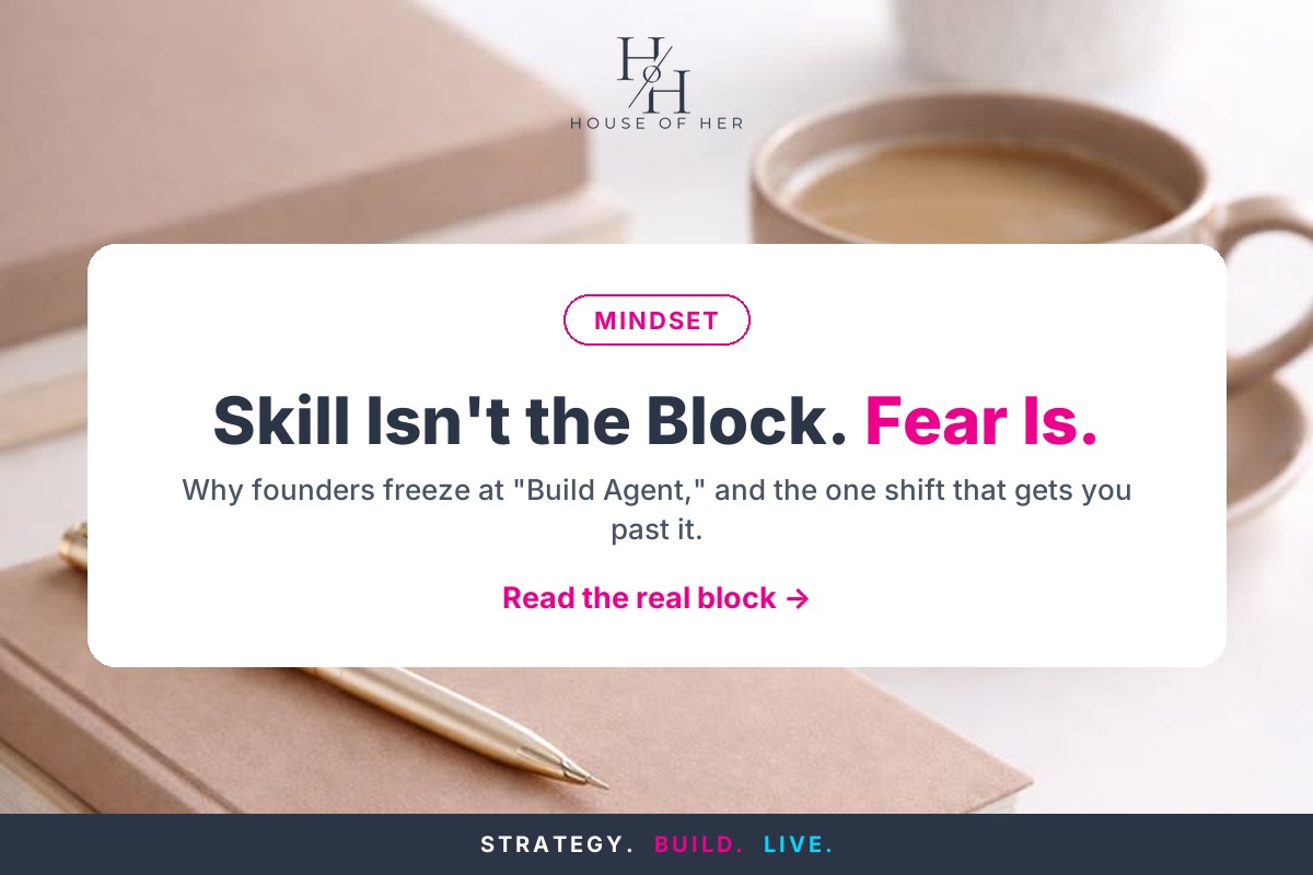 Your Real Growth Barrier Isn't Skill. It's Fear of Tech.
