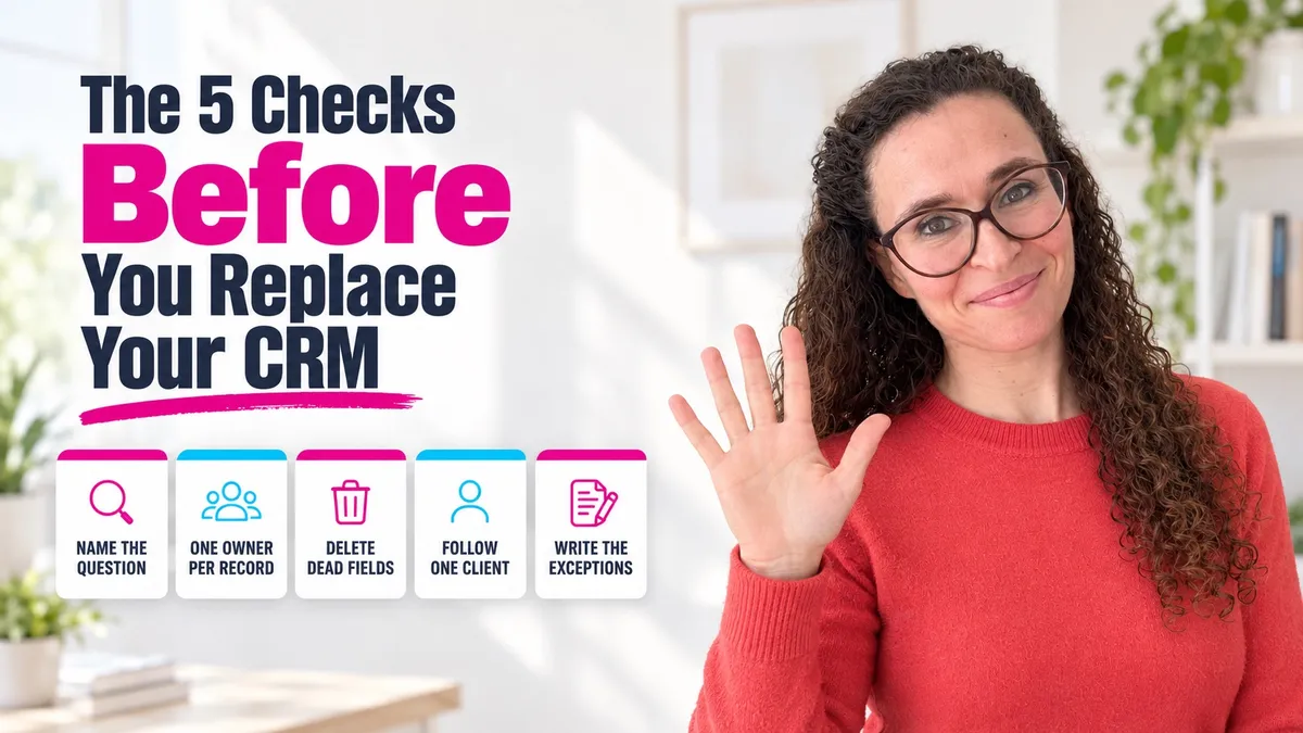 Why Nobody Uses Your CRM (And What to Fix Before You Switch)
