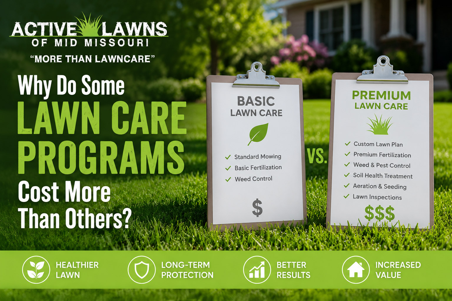 Why Do Some Lawn Care Programs Cost More Than Others?