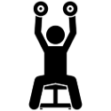 Overhead press illustration