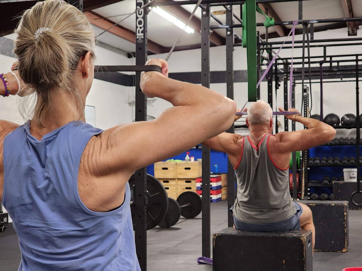 KSP gym equipment and open training space