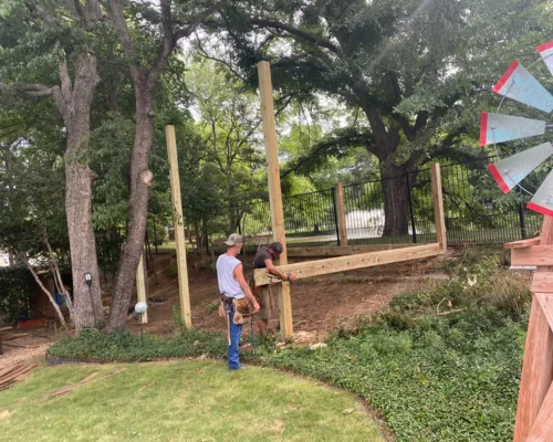  Custom Wood Deck Building