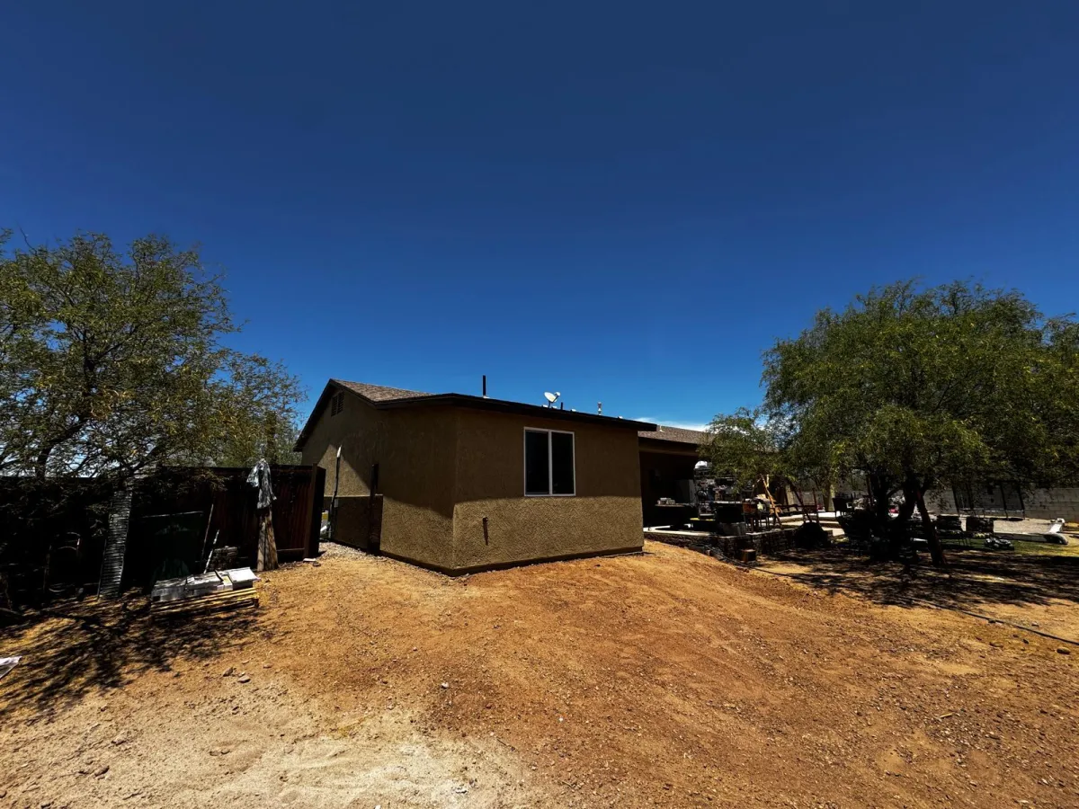 Room addition made by unique remodel