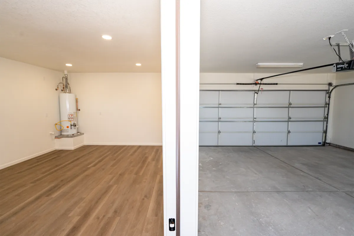 Garage remodeling with home theater setup in Tucson