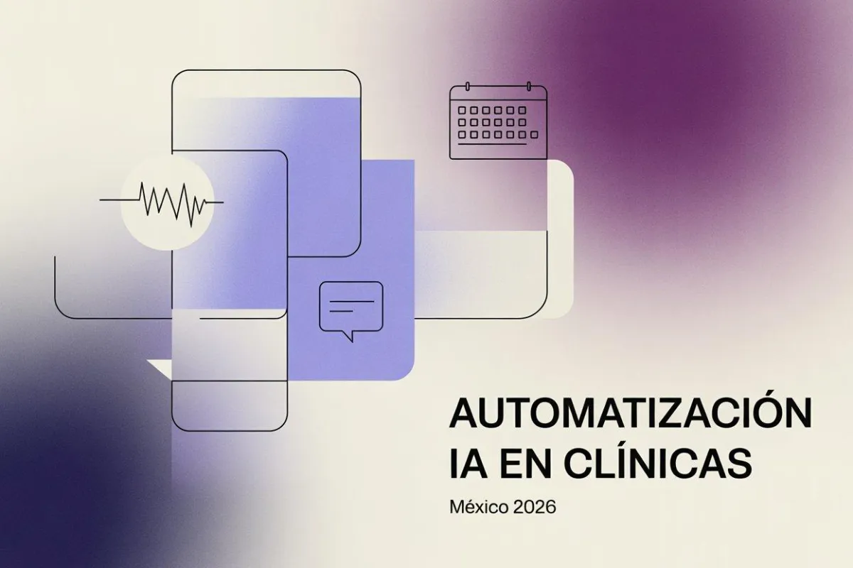 Estado de la automatización con IA en clínicas de México 2026