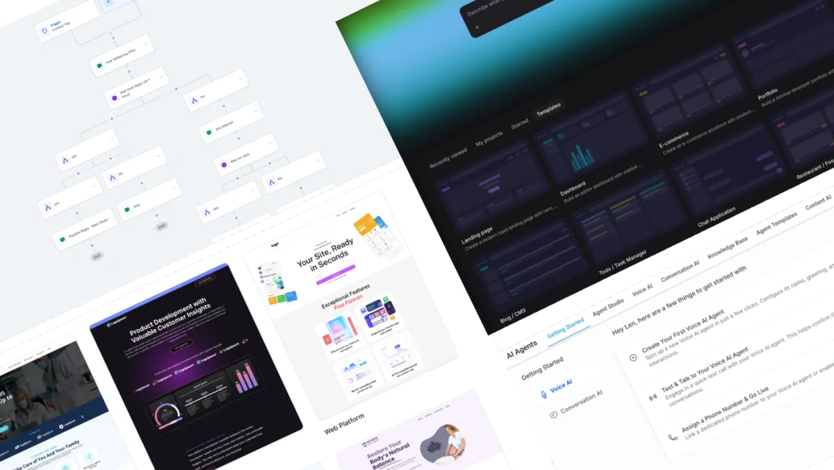 Clean dashboard and workflow mockup representing Pulse Digital Labs process