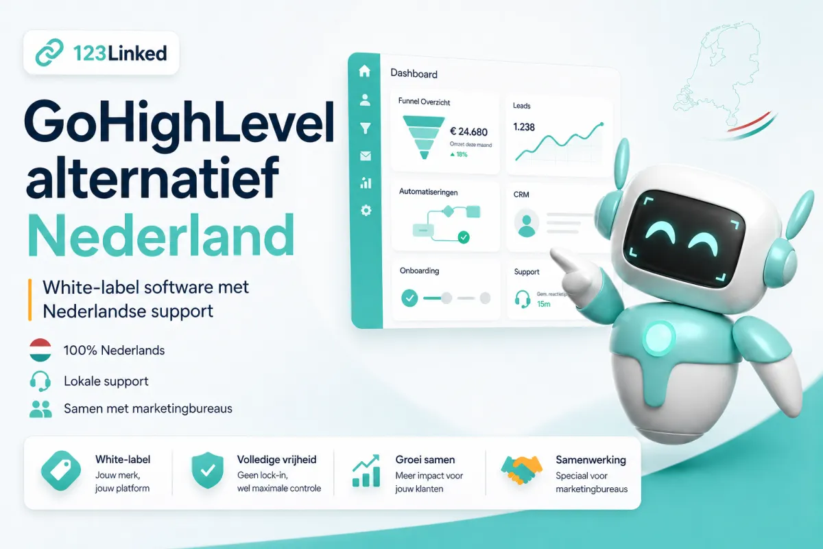 GohighLevel alternatief Nederland: waarom kiezen voor een Nederlandse white-label versie?