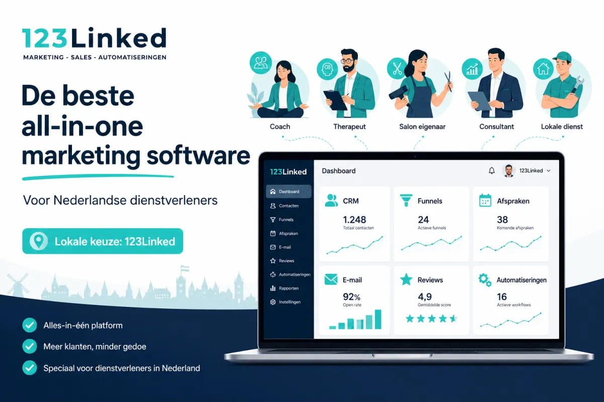 De beste all-in-one marketing software voor Nederlandse dienstverleners