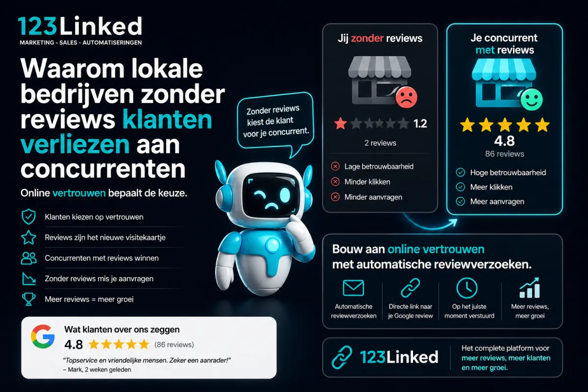 Waarom lokale bedrijven zonder reviews klanten verliezen aan concurrenten