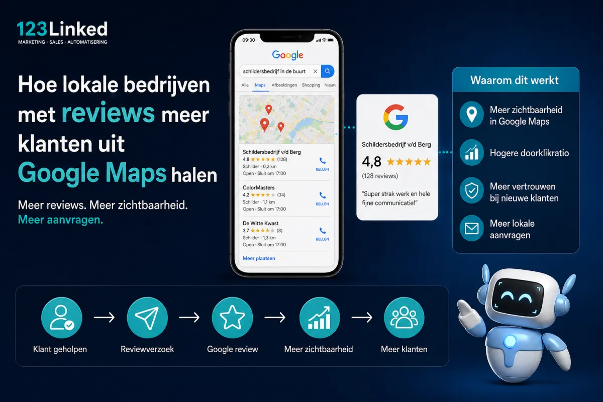 Hoe lokale bedrijven met reviews meer klanten uit Google Maps halen