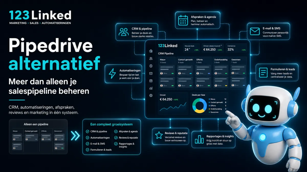 Pipedrive alternatief: meer dan alleen je salespipeline beheren