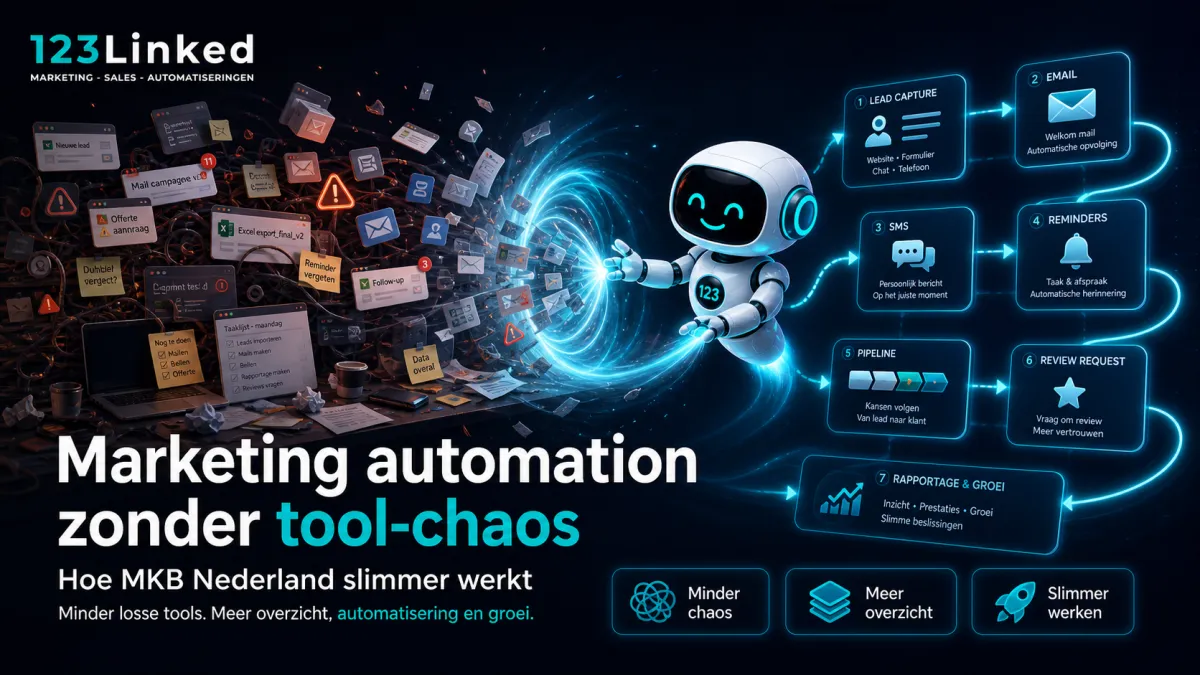 Marketing automation zonder tool-chaos: hoe MKB Nederland slimmer werkt