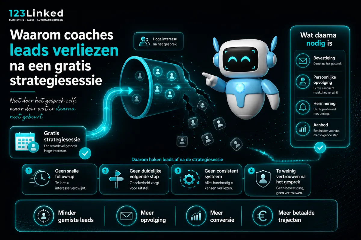 Waarom coaches leads verliezen na een gratis strategiesessie