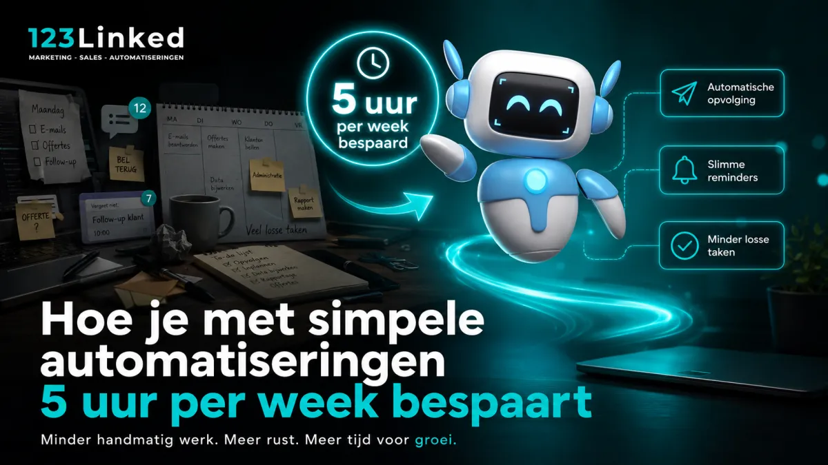 Hoe je met automatiseringen 5 uur per week bespaart