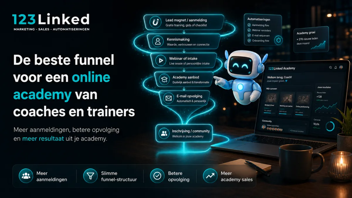 De beste funnel voor een online academy van coaches en trainers