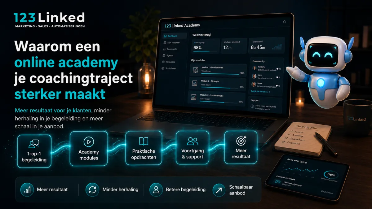 Waarom een online academy je coachingtraject sterker maakt