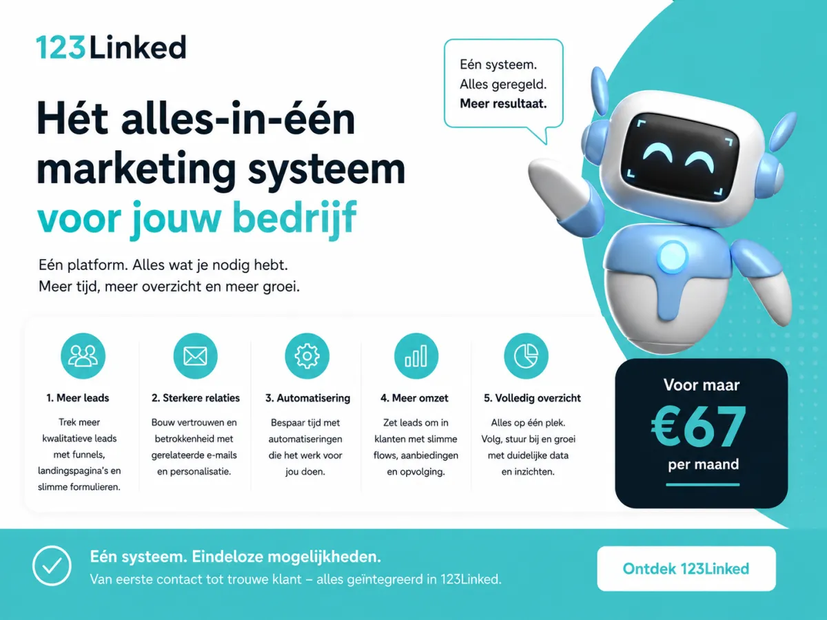 Hét alles-in-één marketing systeem voor jouw bedrijf